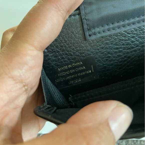 Buxton black wallet with strap - Picture 5 of 10